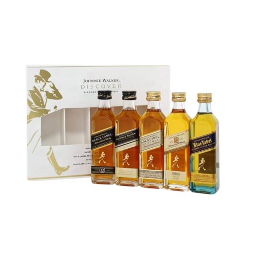 Johnnie Walker Discover Giftbox 5x5CL