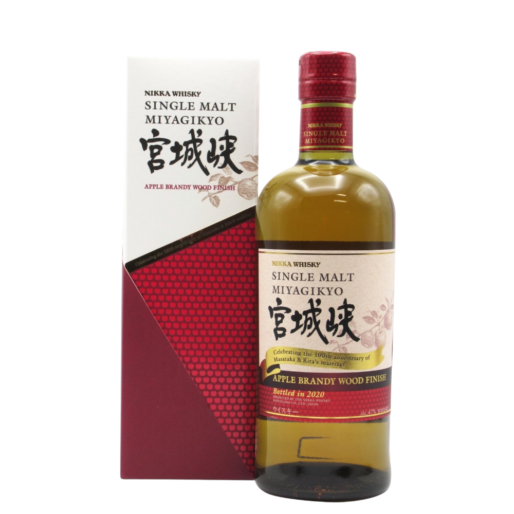 The Nikka Miyagikyo Apple Brandy Wood Finish 70CL
