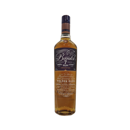Banks Golden 7 Blend Rum 70CL