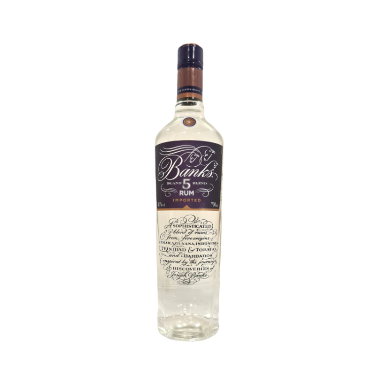 Banks Island 5 Blend Rum 70CL