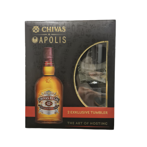 Chivas Regal 12 Years Giftbox Apolis 70CL