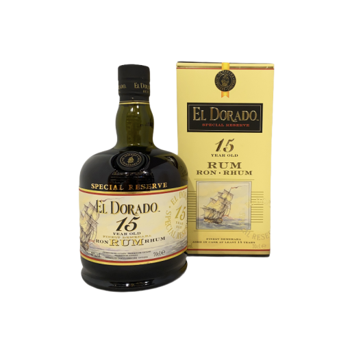 El Dorado 15 Year Old Rum 70CL