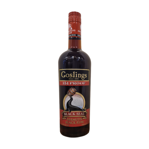 Goslings Black Seal 151 Proof Rum 70CL