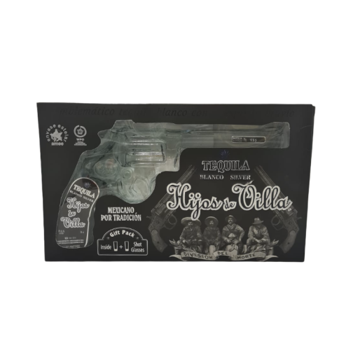 Hijos de Villa Blanco Tequila Revolver 20CL