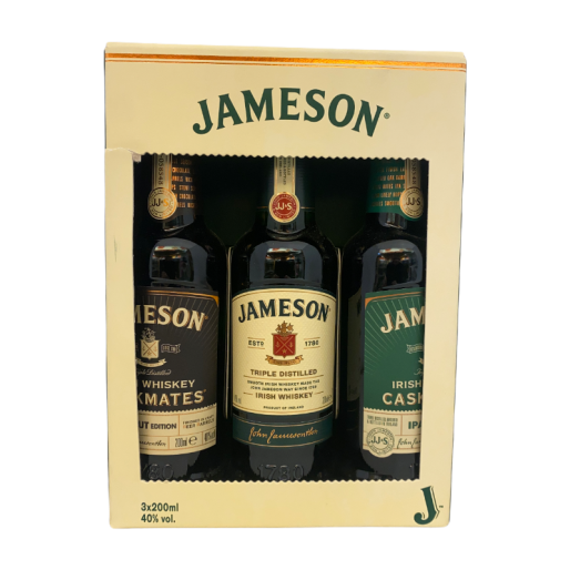 Jameson Irish Whiskey Giftset 3x20CL
