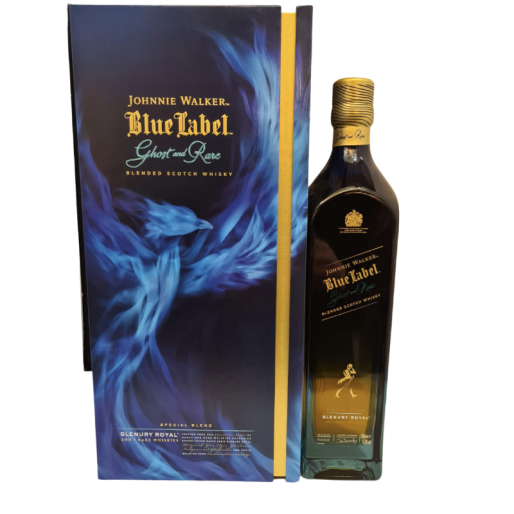 Johnnie Walker Blue Label Ghost and Rare Glenury Royal 70cl