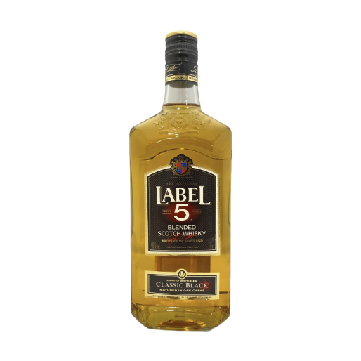 Label 5 Blended Scotch 70CL
