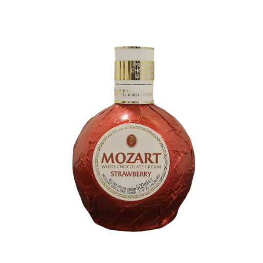 Mozart White Chocolate & Strawberry Liqueur 50CL