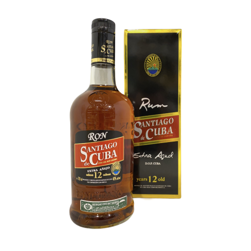 Ron Santiago de Cuba Extra Añejo 12 Años 70CL