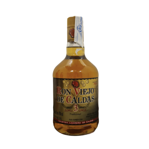 Ron Viejo De Caldas Añejo 3 Años 70CL
