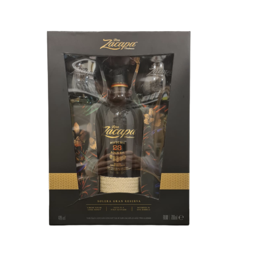 Ron Zacapa Solera 23 Años Giftpack 70CL