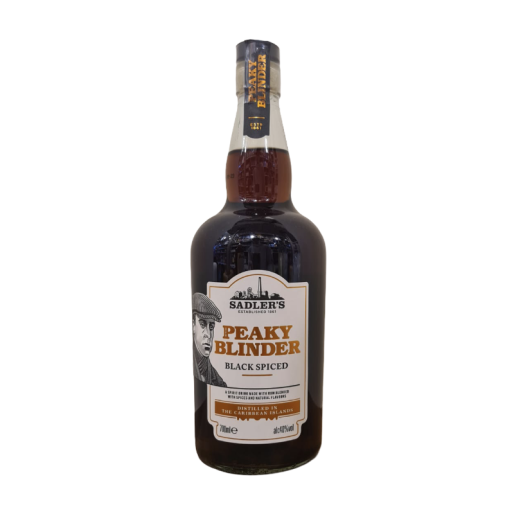 Sadler's Peaky Blinder Black Spiced Rum 70CL