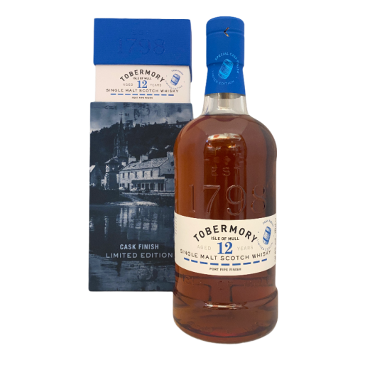 Tobermory 12 Years Limited Edition Port Pipe Finish 70CL