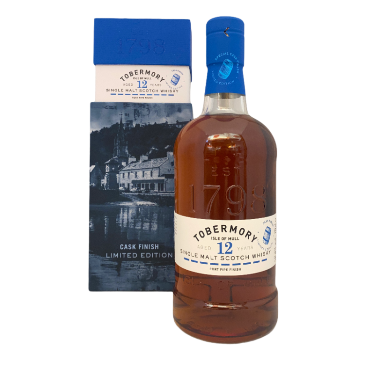 Tobermory 12 Years Limited Edition Port Pipe Finish 70CL