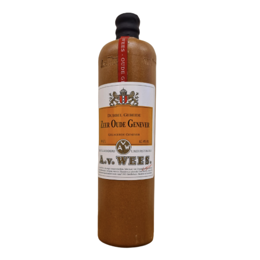 Van Wees Amsterdamsche Dubbel Gebeide Zeer Oude Genever 70CL