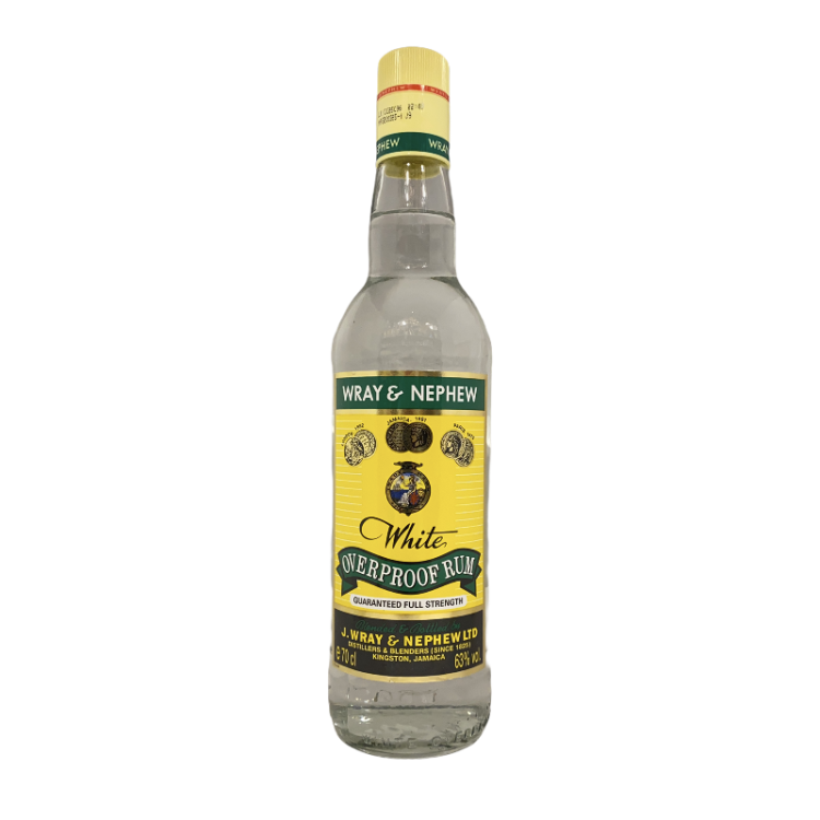 Wray & Nephew Overproof White Rum 70CL