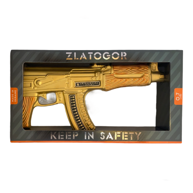 Zlatogor Gold AK-47 Vodka 70CL