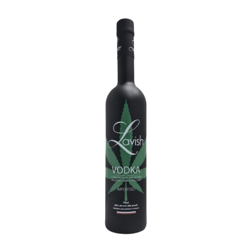 Lavish Vodka Pure Grain & Real Hemp 70CL