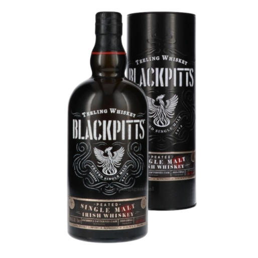 Teeling Black Pitts Peated Single Malt Whiskey 70CL