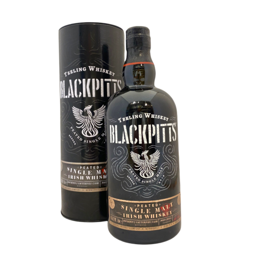Teeling Black Pitts Peated Single Malt Whiskey 70CL