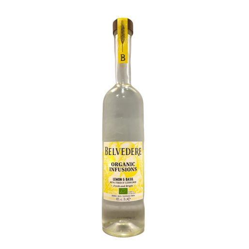 Belvedere Organic Infusions Lemon & Basil 70CL