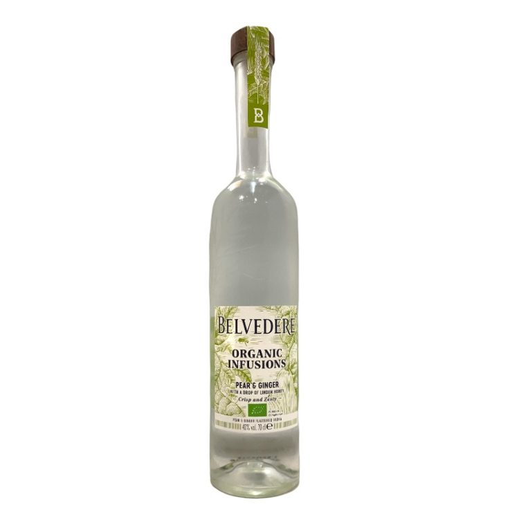 Belvedere Organic Infusions Pear & Ginger 70CL