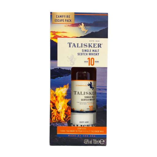 Talisker 10 Years Campfire Hot Chocolate Kit 70CL