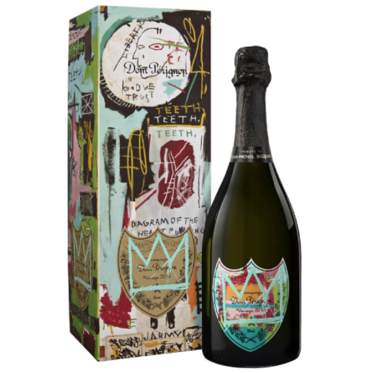 Dom Pèrignon X Jean-Michel Basquiat Blue 75CL