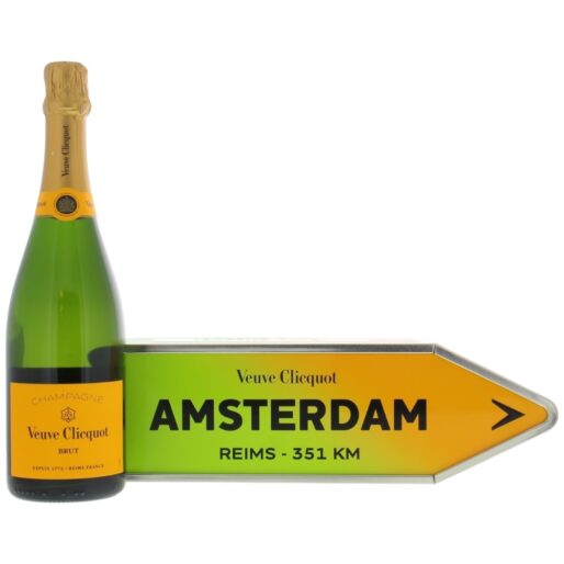 Veuve Clicquot Brut Amsterdam Arrow 75CL